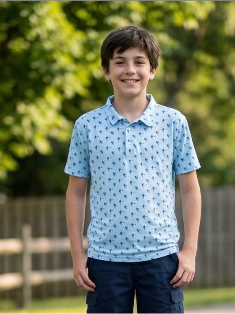 CHALK TALK SPORTS HOCKEY LIGHT THE LAMP POLO - YOUTH XL